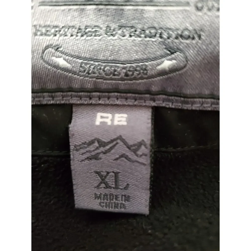 Rugged Elements Men’s XL Brown/Black Hooded Outdoor Jacket – Tears & Wear